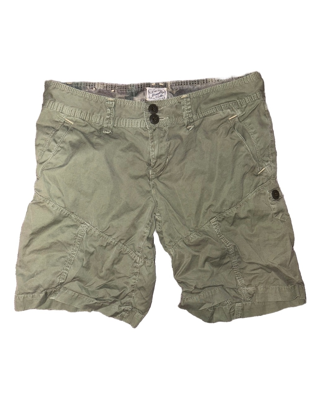 Lucky Brand Olive Green Women's Cargo Shorts
